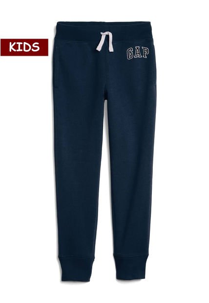 Pantalón Azul Navy-Blanco GAP Kids
