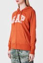 Hoodie Naranja-Rosa-Blanco GAP Femenino de GAP