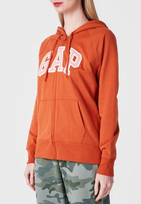 Hoodie Naranja-Rosa-Blanco GAP Femenino