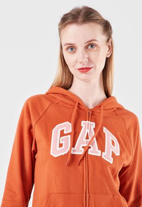 Hoodie Naranja-Rosa-Blanco GAP Femenino