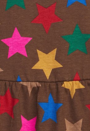 Camiseta Marrón-Multicolor GAP Kids