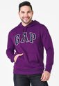 Hoodie Violeta-Azul Navy-Blanco GAP de GAP