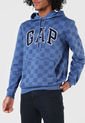 Hoodie Azul-Blanco GAP de GAP