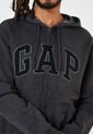 Hoodie Gris-Negro GAP de GAP