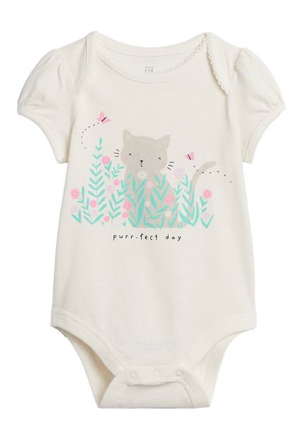 Body Blanco-Multicolor GAP Kids