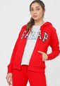 Hoodie Rojo-Blanco GAP de GAP