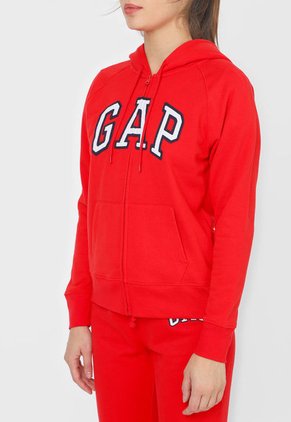 Hoodie Rojo-Blanco GAP