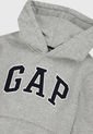 Hoodie Gris-Azul Navy GAP Kids de GAP