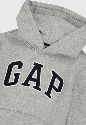Hoodie Gris-Azul Navy GAP Kids