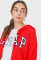 Hoodie Rojo-Blanco GAP de GAP
