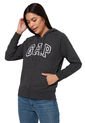 Hoodie Gris-Blanco GAP de GAP
