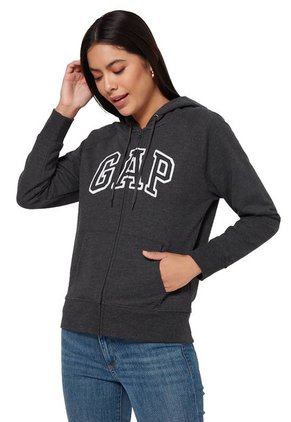 Hoodie Gris-Blanco GAP