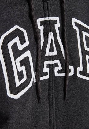 Hoodie Gris-Blanco GAP