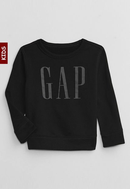 Buzo Negro-Gris GAP Kids