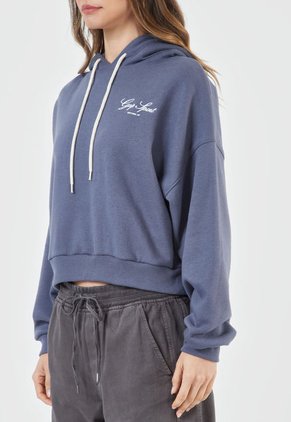 Hoodie Azul-Blanco GAP
