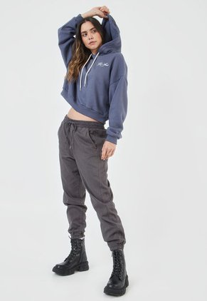 Hoodie Azul-Blanco GAP