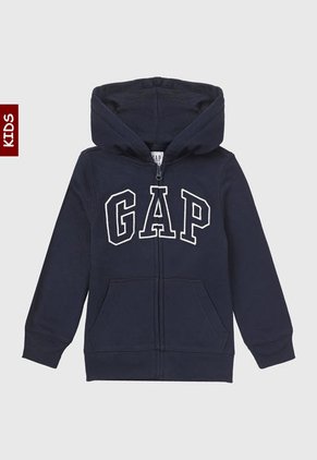 Hoodie Azul Navy-Blanco GAP