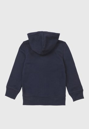 Hoodie Azul Navy-Blanco GAP