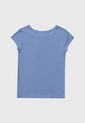 Camiseta Celeste-Plateado GAP Kids de GAP