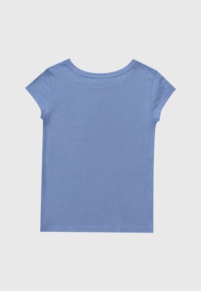 Camiseta Celeste-Plateado GAP Kids