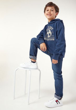 Hoodie Azul-Beige GAP Kids