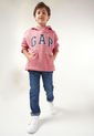 Hoodie Salmón-Azul-Blanco GAP Kids de GAP
