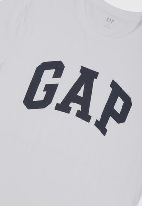 Camiseta Blanco-Azul GAP