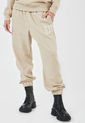 Pantalón Sudadera Beige-Blanco GAP de GAP