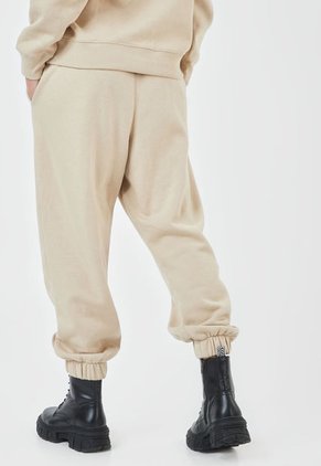 Pantalón Sudadera Beige-Blanco GAP
