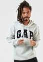 Hoodie Gris-Negro GAP de GAP