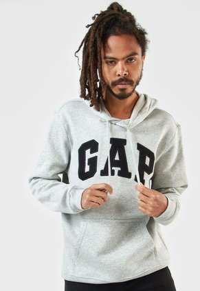 Hoodie Gris-Negro GAP