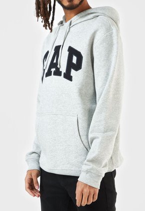 Hoodie Gris-Negro GAP