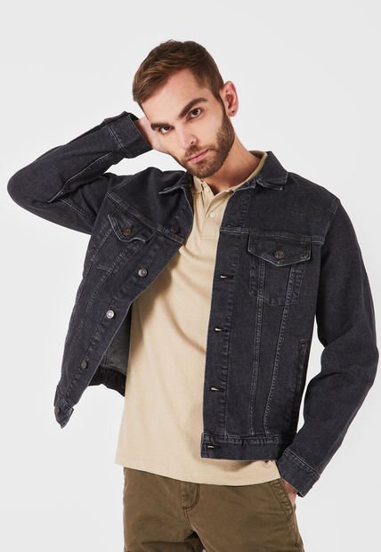 Chaqueta Denim Negro GAP