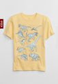 Camiseta Amarillo-Verde Claro GAP Kids de GAP