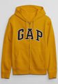 Hoodie Amarillo-Azul Navy-Blanco GAP de GAP