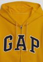 Hoodie Amarillo-Azul Navy-Blanco GAP de GAP