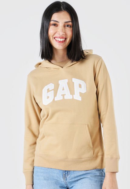 Hoodie Nude-Marfil-Blanco GAP