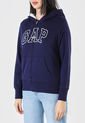 Hoodie Azul Navy-Blanco GAP de GAP