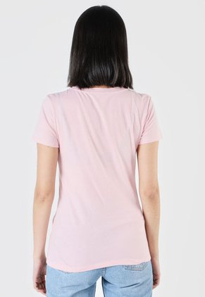 Camiseta Rosa-Blanco GAP