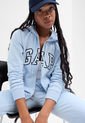 Hoodie Celeste-Azul Navy GAP de GAP