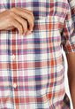 Camisa Beige-Terracota-Azul-Rosa GAP de GAP