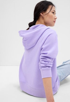 Hoodie Lila-Azul Navy-Blanco GAP
