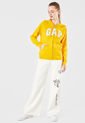 Hoodie Amarillo-Blanco-Gris GAP de GAP
