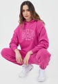 Hoodie Fucsia-Blanco GAP de GAP