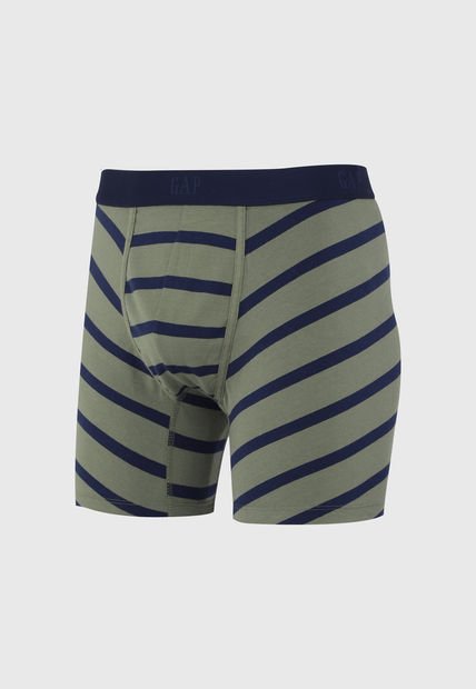 Bóxer Verde Oliva-Azul Navy GAP