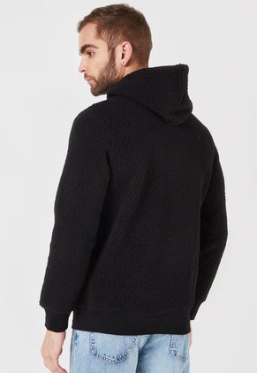 Hoodie Negro-Gris GAP