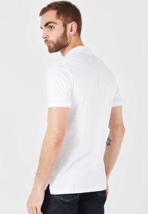 Polo Blanco-Azul GAP