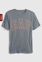 Camiseta Gris-Salmón GAP Kids de GAP