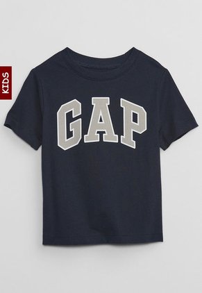 Camiseta Azul Navy-Gris-Blanco GAP Kids