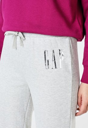 Pantalón Sudadera Gris-Plateado GAP